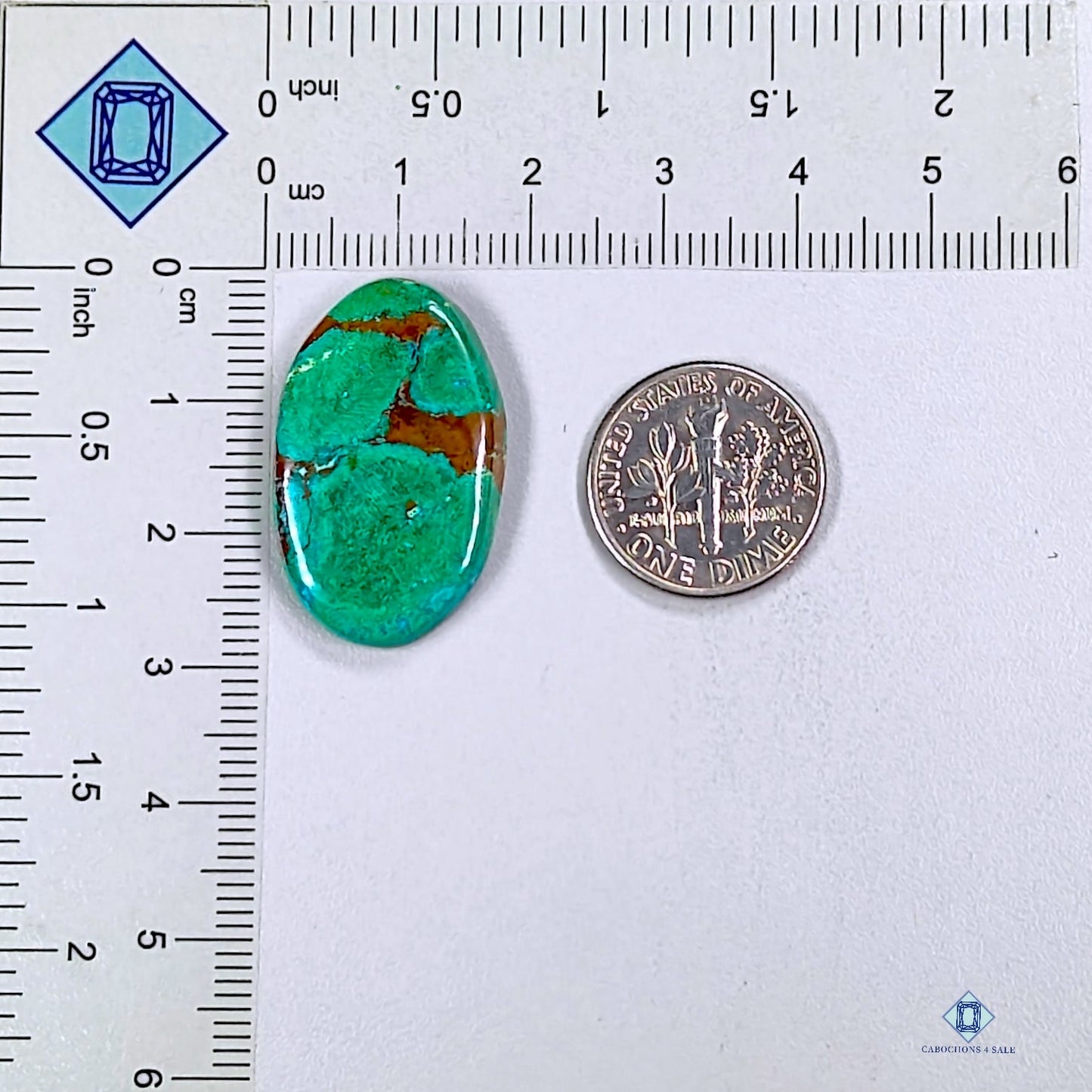 Chrysocolla Oval Cabochons