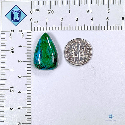 Chrysocolla Pear Cabochons