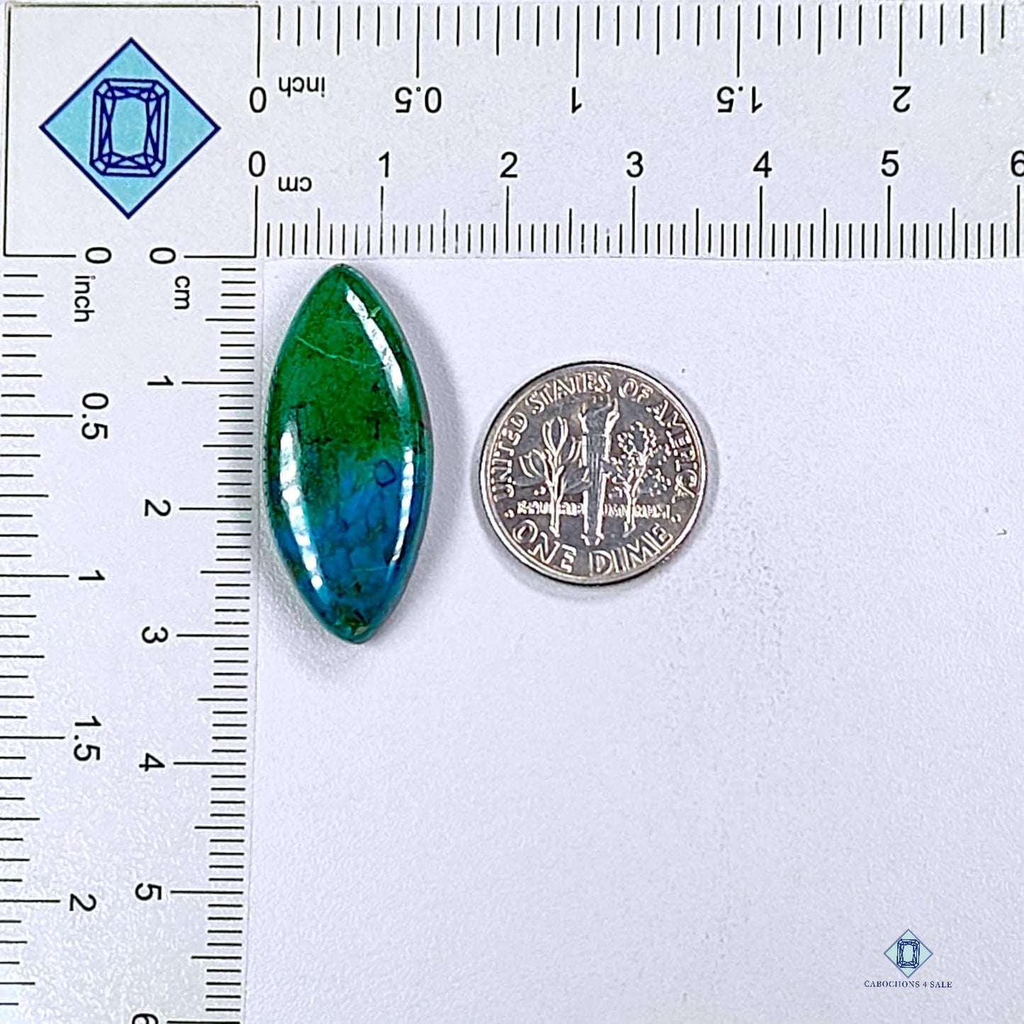 Chrysocolla Marquise Cabochons