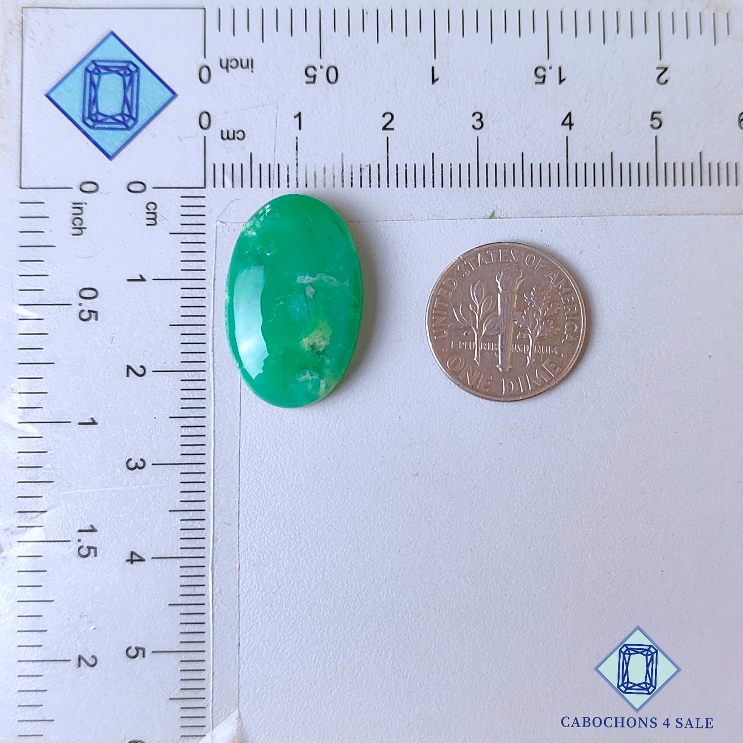 Chrysoprase Oval Cabochons 23*15*6mm