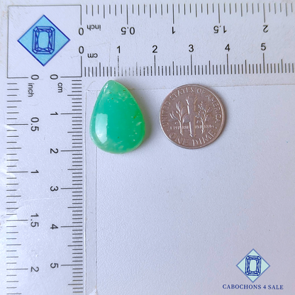 Chrysoprase Pear Cabochons 20*15*7mm