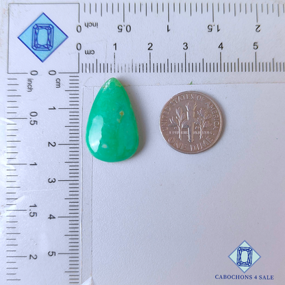 Chrysoprase Pear Cabochons 23*14*6mm