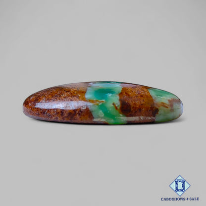 Natural Chrysoprase Gemstone  Oval Cabochons 37*25*7mm from Madagascar  available for sale