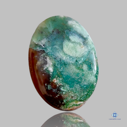 Chrysoprase-oval-Cabochons