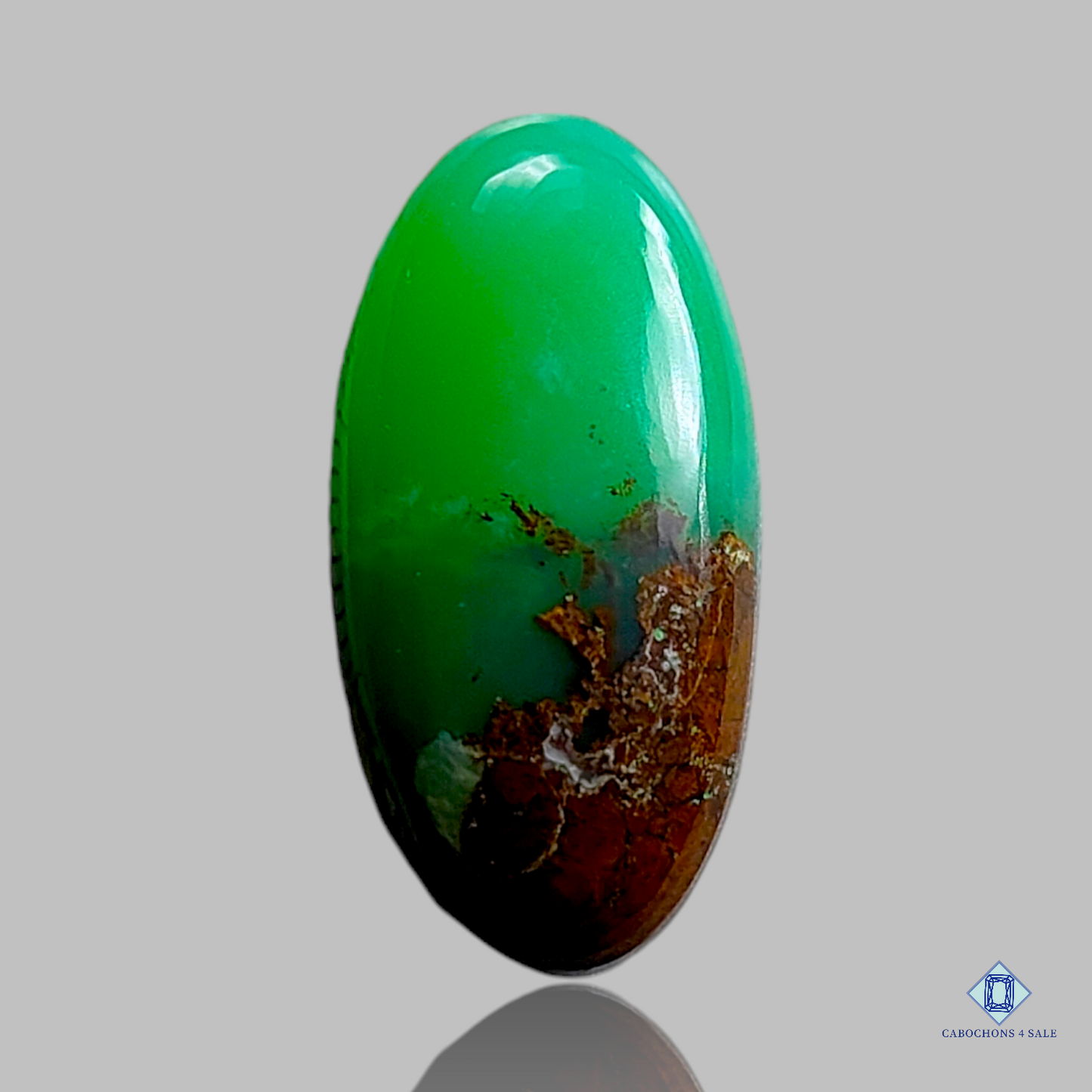 Chrysoprase-c4sw1758-Oval-Green-Cabochons