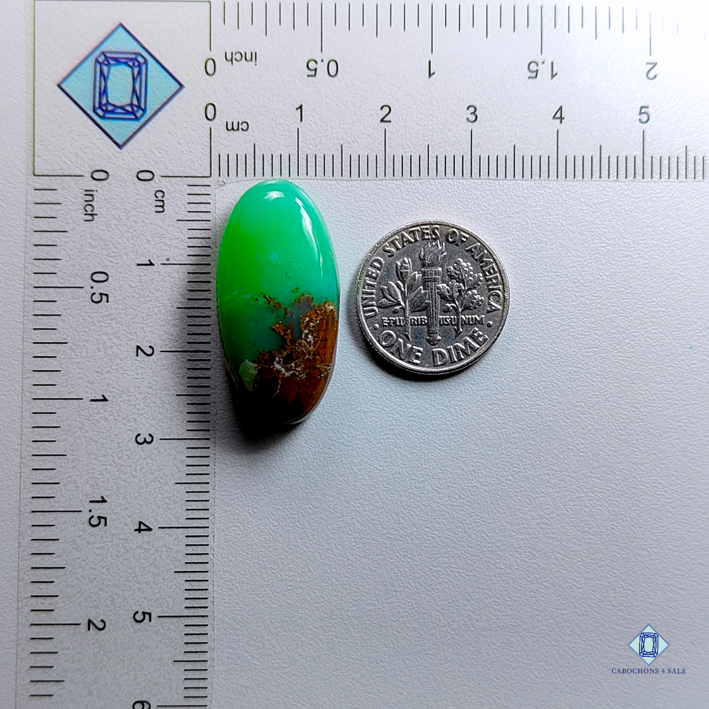 Chrysoprase-Oval-Cabochons