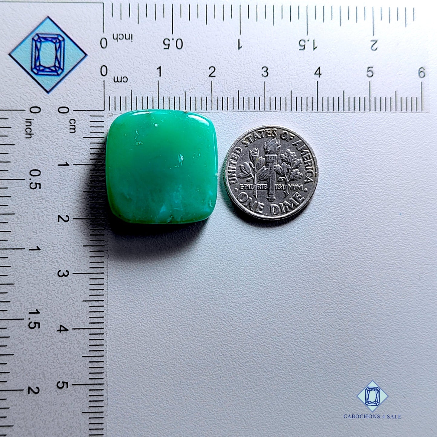 Chrysoprase-Ractangle-Cabochons