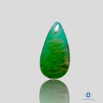 Chrysoprase-pear-Cabochons