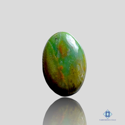 Chrysoprase-Oval-Cabochons