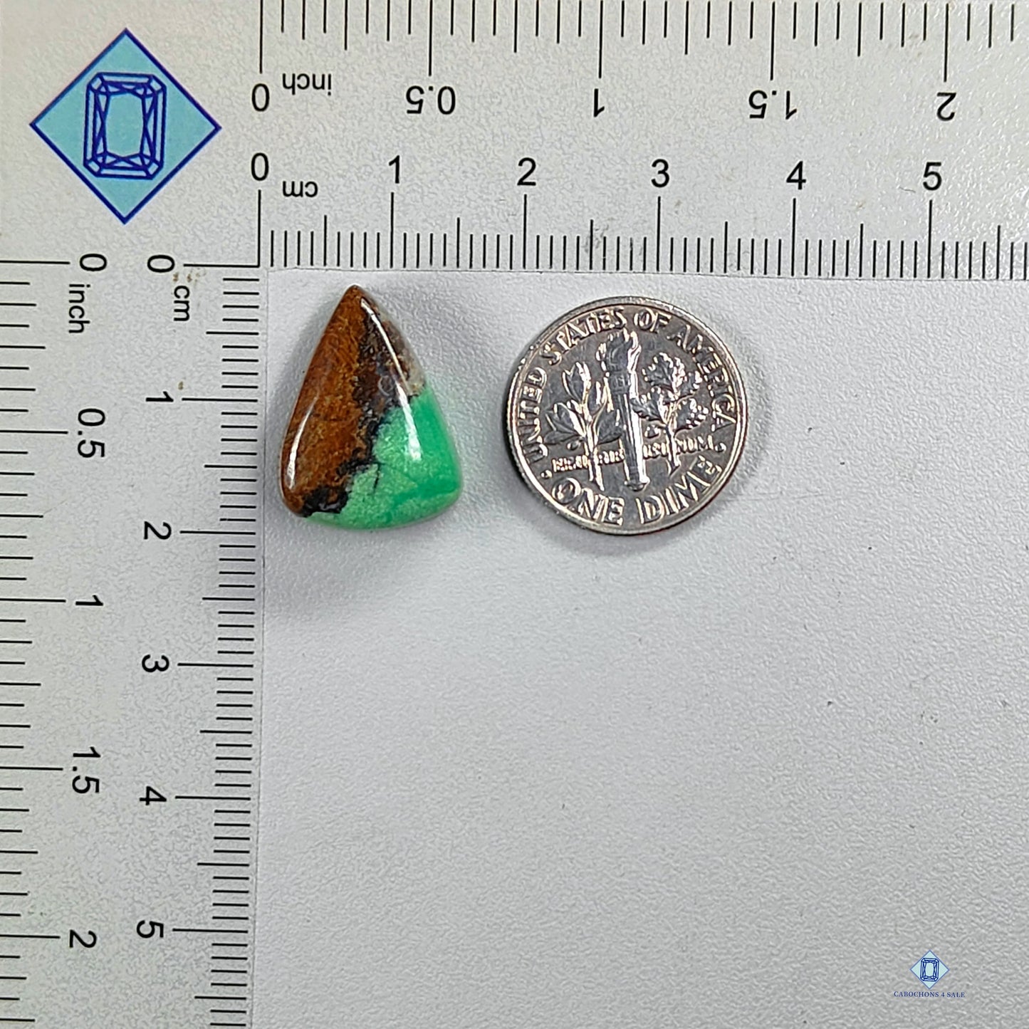 Chrysoprase Pear Cabochons