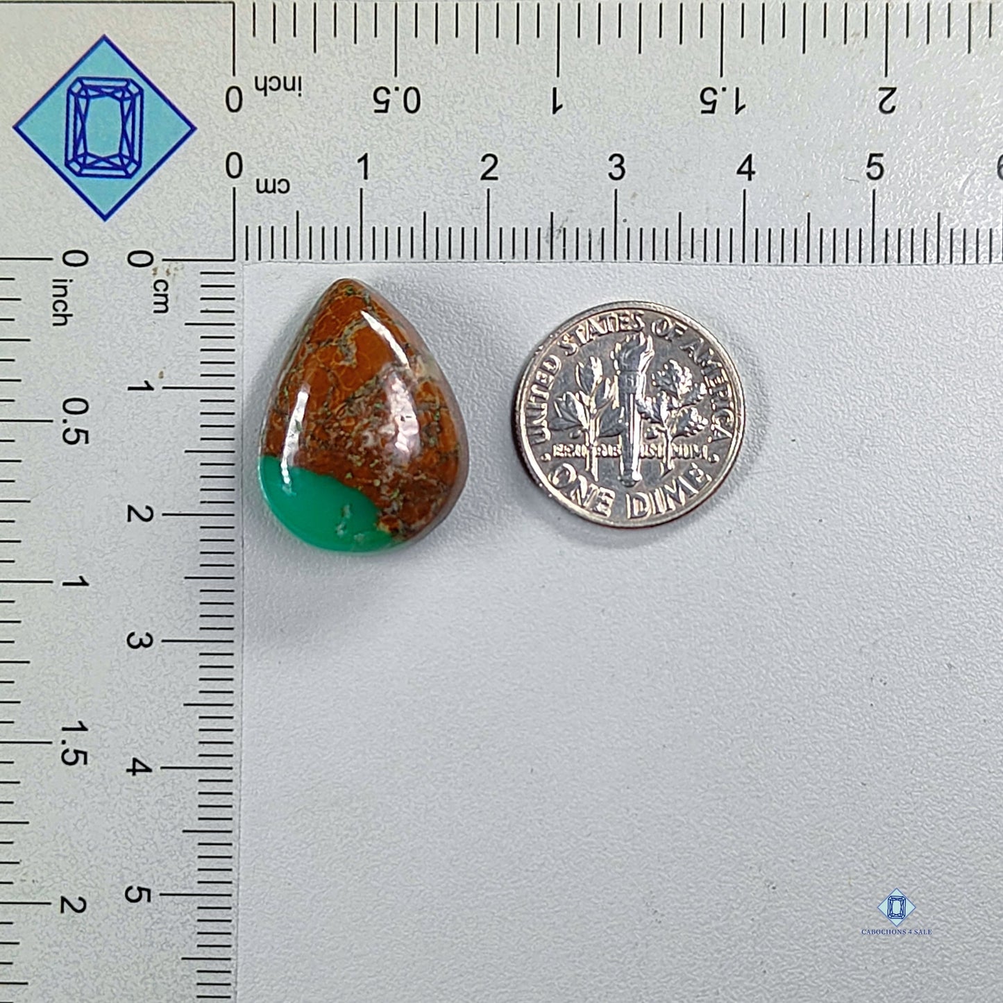 Chrysoprase Pear Cabochons