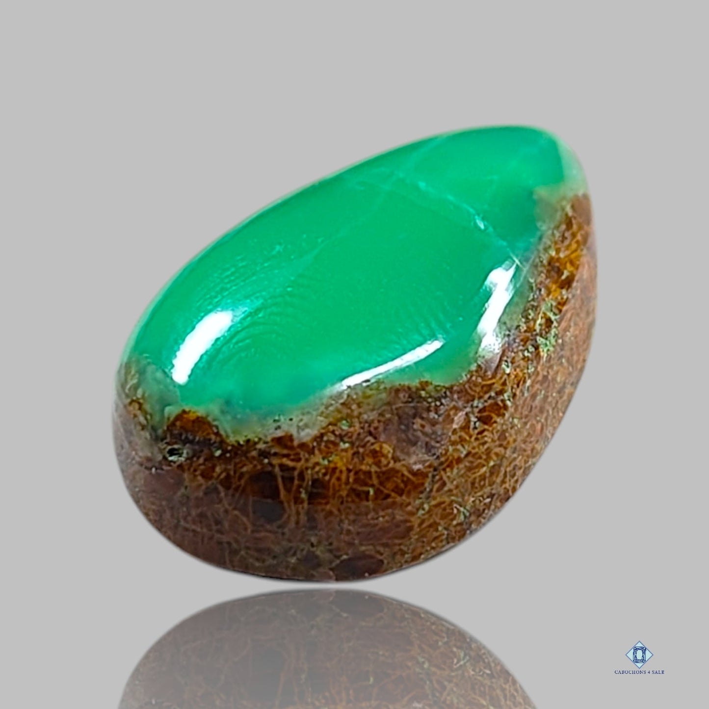 Chrysoprase Pear Cabochons