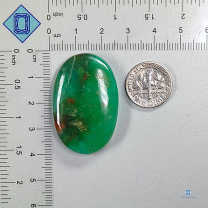 Chrysoprase Oval Cabochons