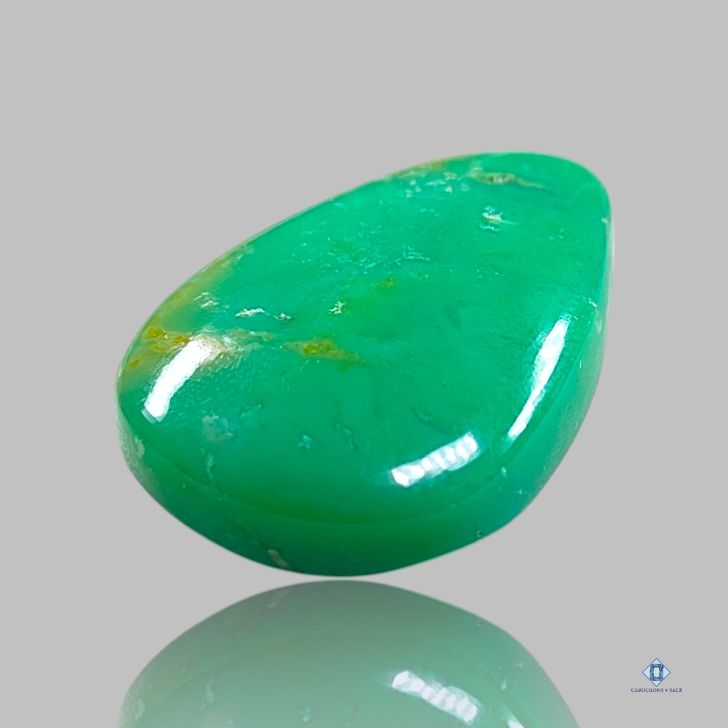 Chrysoprase Pear Cabochons