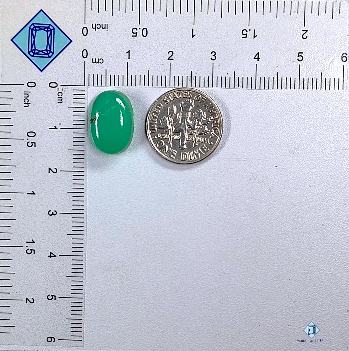 Chrysoprase Oval Cabochons