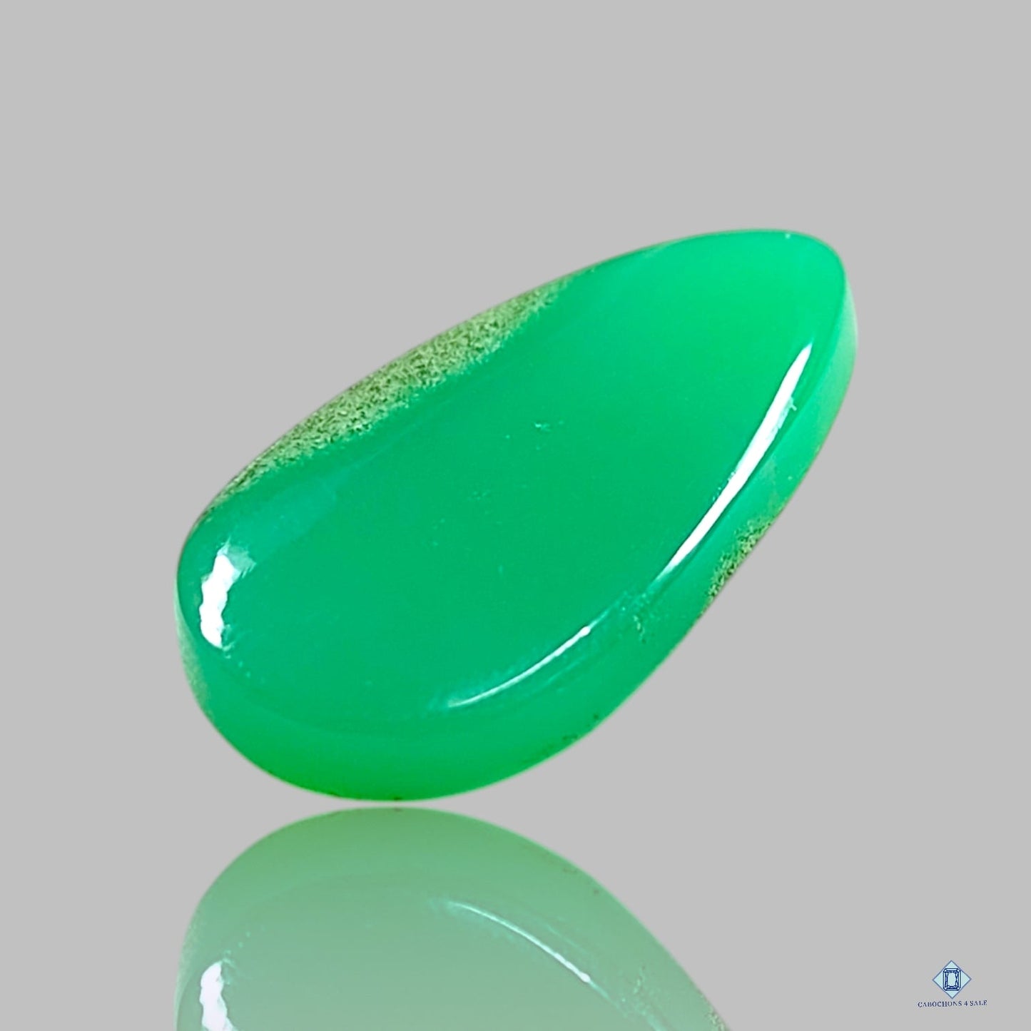 Chrysoprase Pear Cabochons