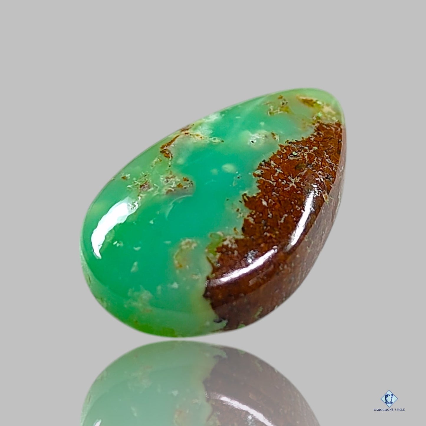 Chrysoprase Pear Cabochons