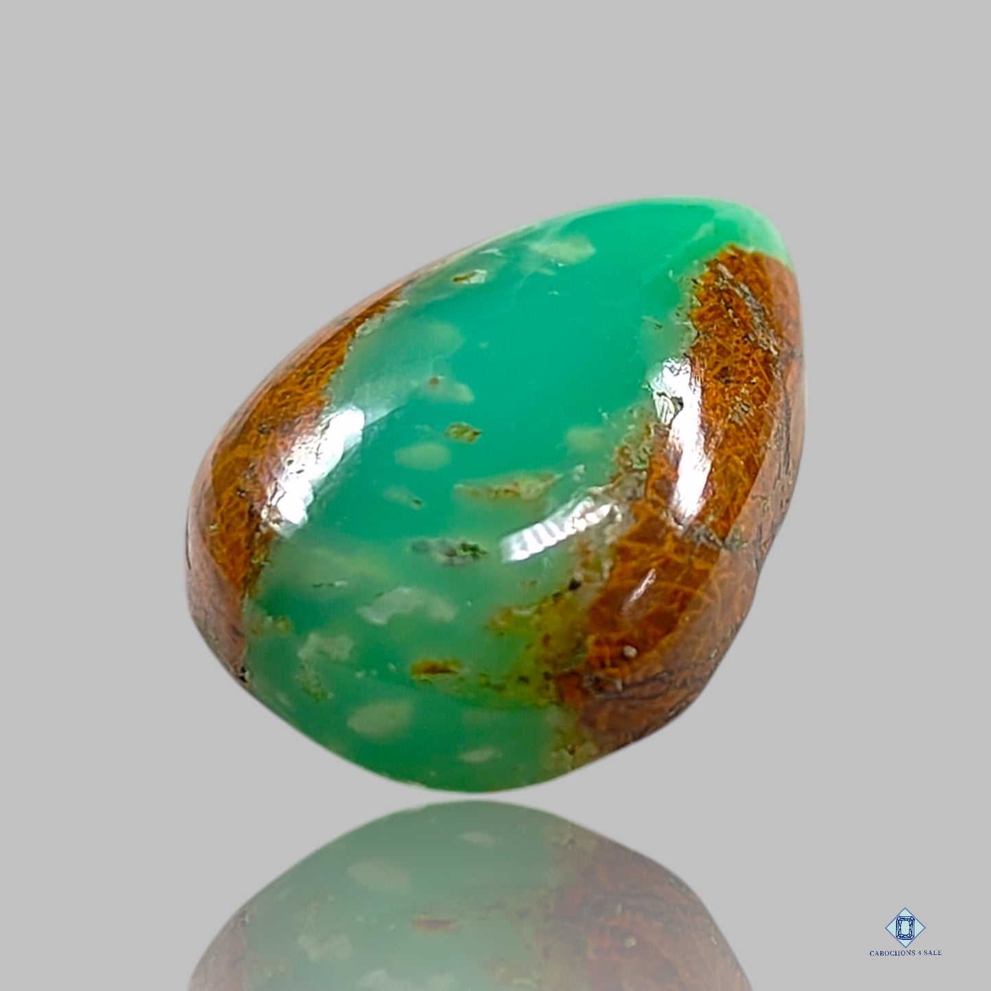 Chrysoprase Pear Cabochons