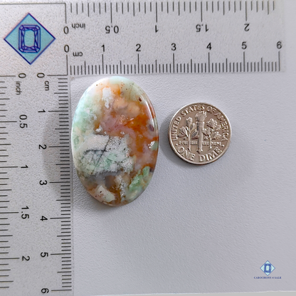 Chrysoprse-oval-Cabochons