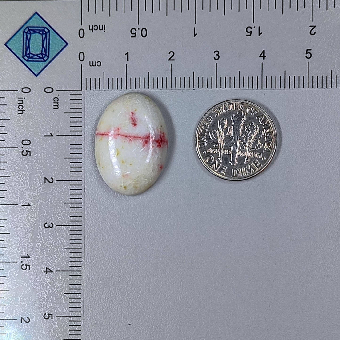 Cinnabar Oval Cabochons