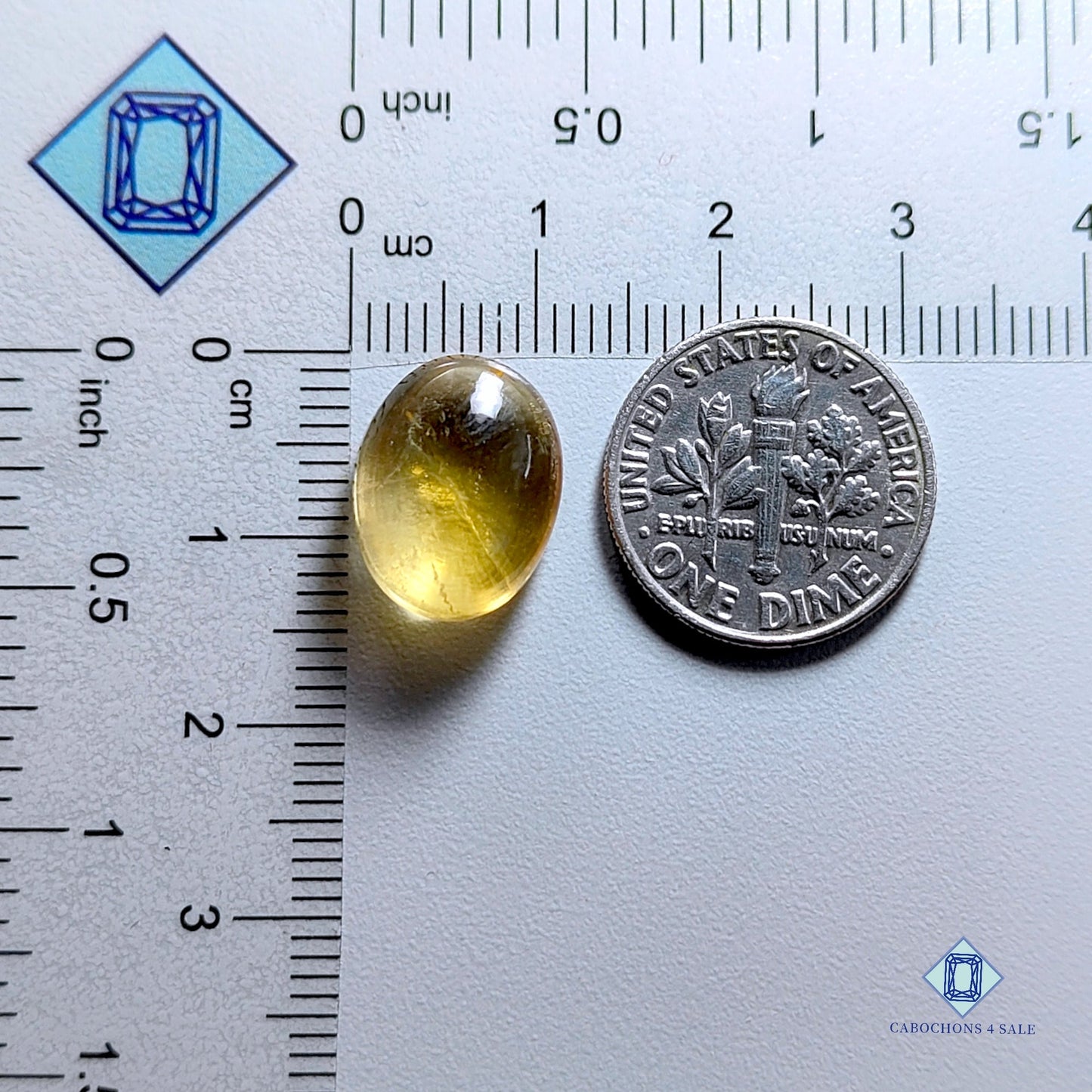 Citrine-Oval-Cabochons