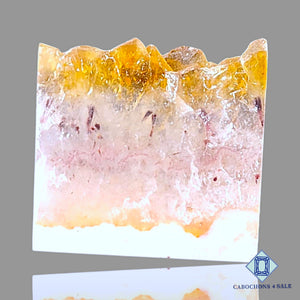 Natural Citrine Gemstone Fancy Druzy 21*22*5mm from Brazil  available for sale