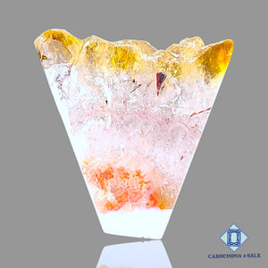 Natural Citrine Gemstone Fancy Druzy 26*25*5mm from Brazil  available for sale