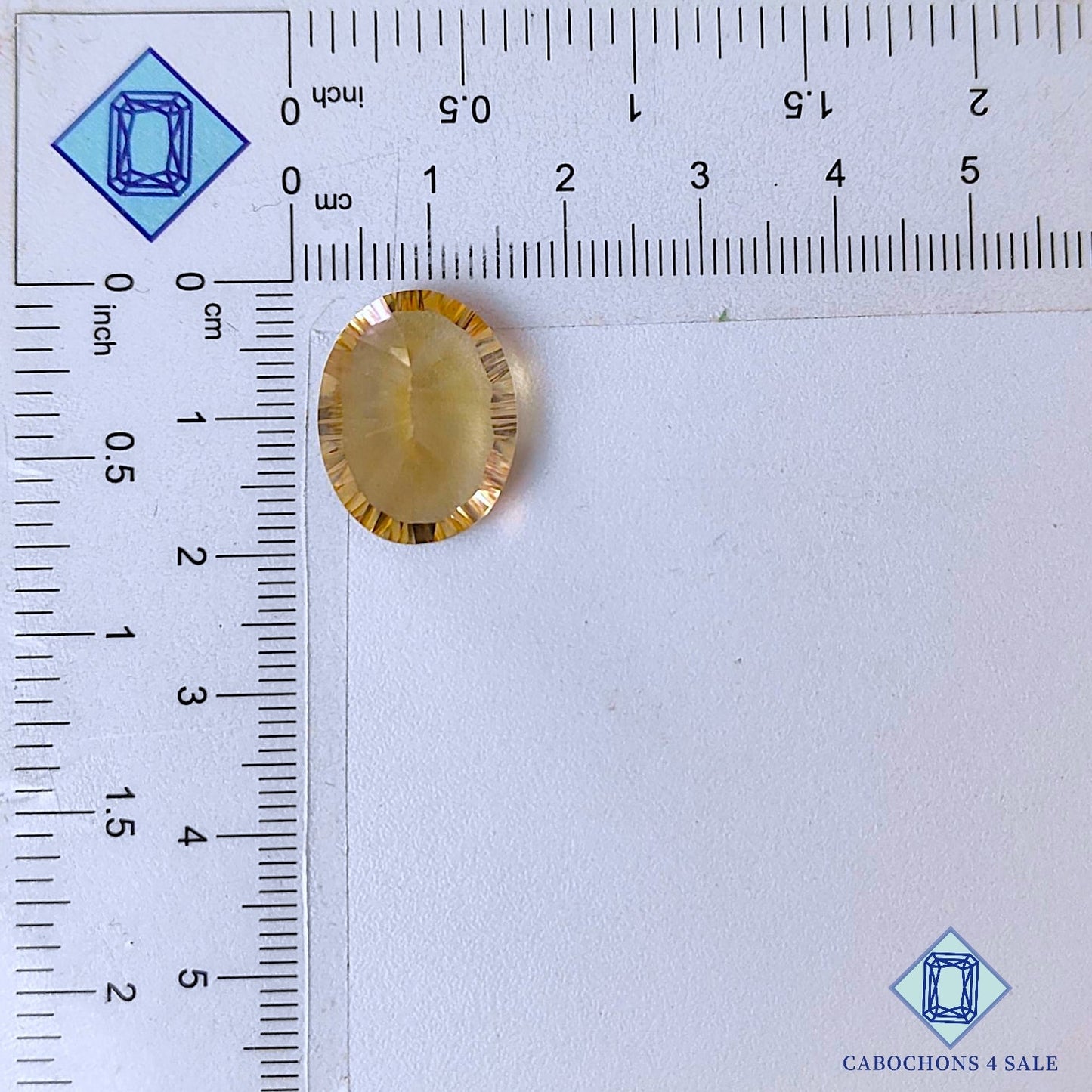 Natural Citrine Gemstone  Oval Faceted Cut 18*14*10mm from  available for sale