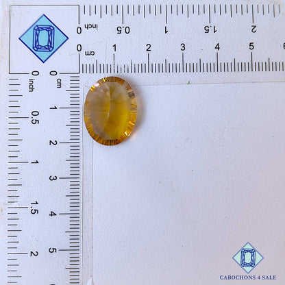 Natural Citrine Gemstone  Oval Faceted Cut 20*15*8mm from  available for sale