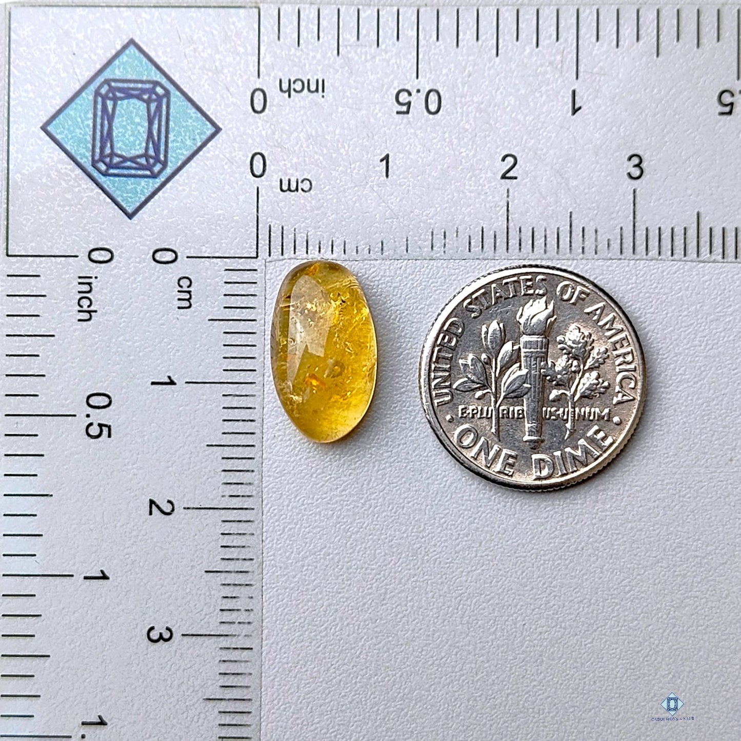 Citrine Oval Cabochons