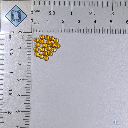 Citrine Round Calibrated