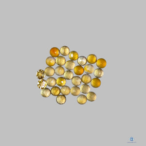 Citrine Round Calibrated