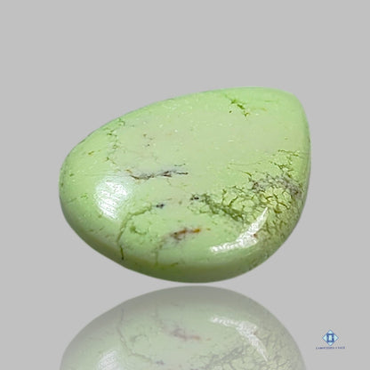 Citron Chrysoprase Pear Cabochons