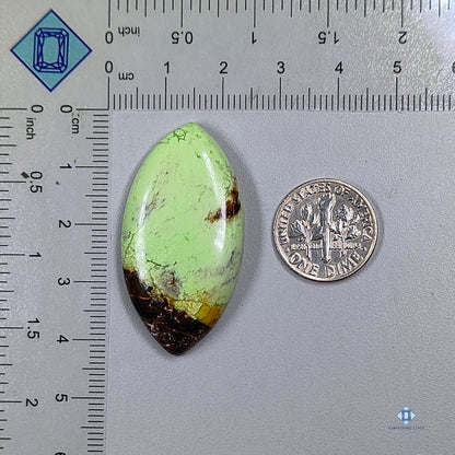 Citron Chrysoprase Marquise Cabochons