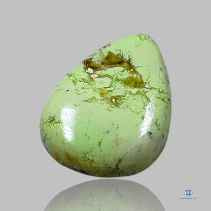 Citron Chrysoprase Pear Cabochons