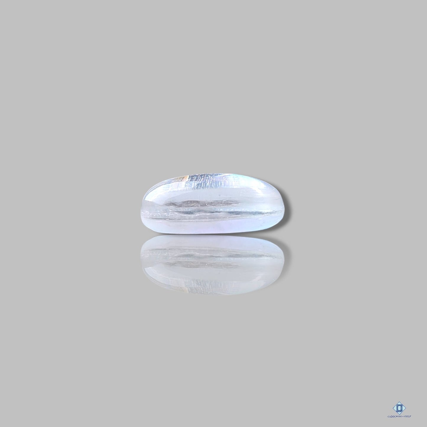 Coated Moonstone +  Crystal Quartz Doublets Oval Doublets