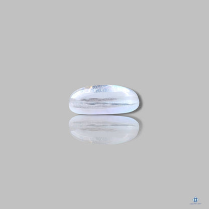 Coated Moonstone +  Crystal Quartz Doublets Oval Doublets