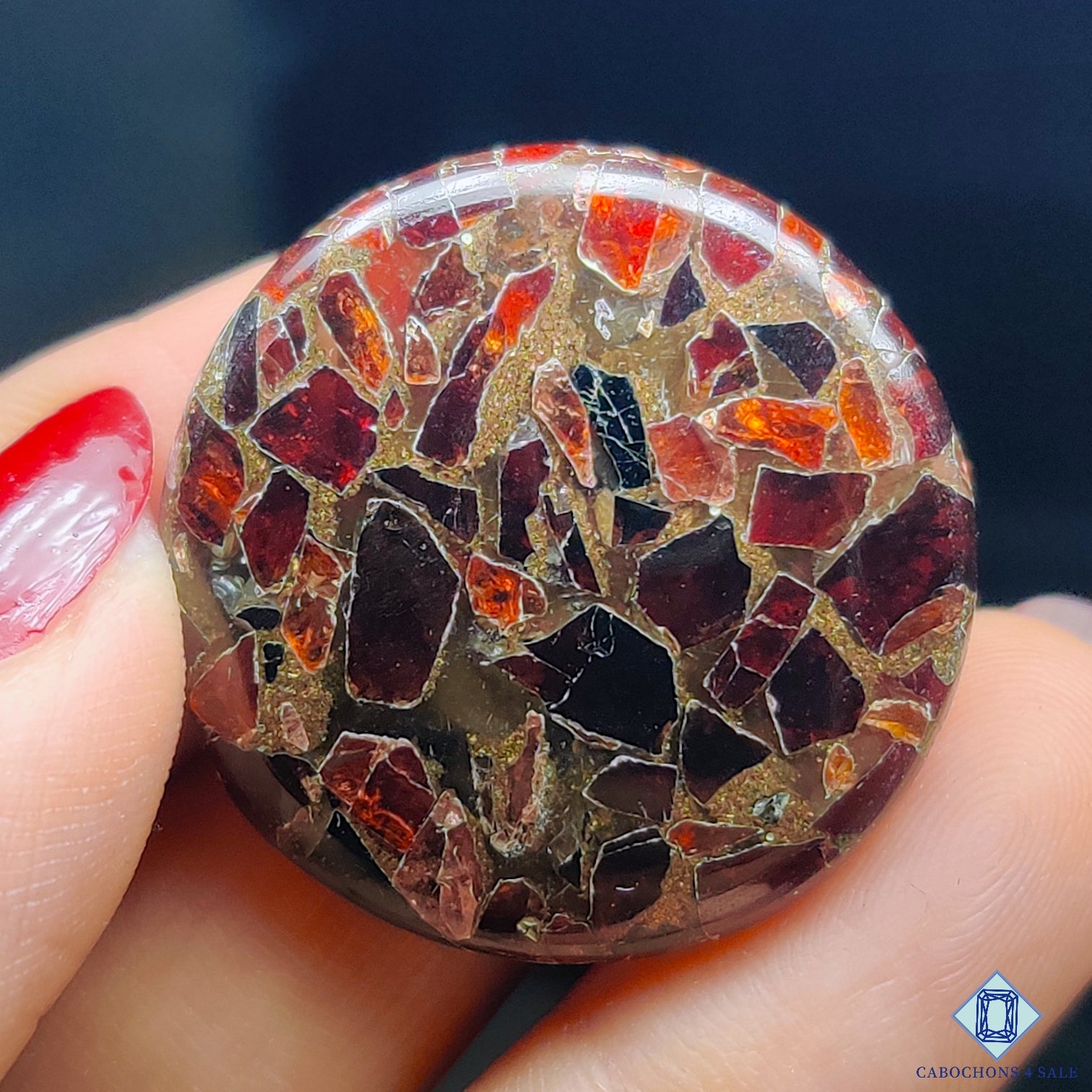 Composite Manmade Garnet
