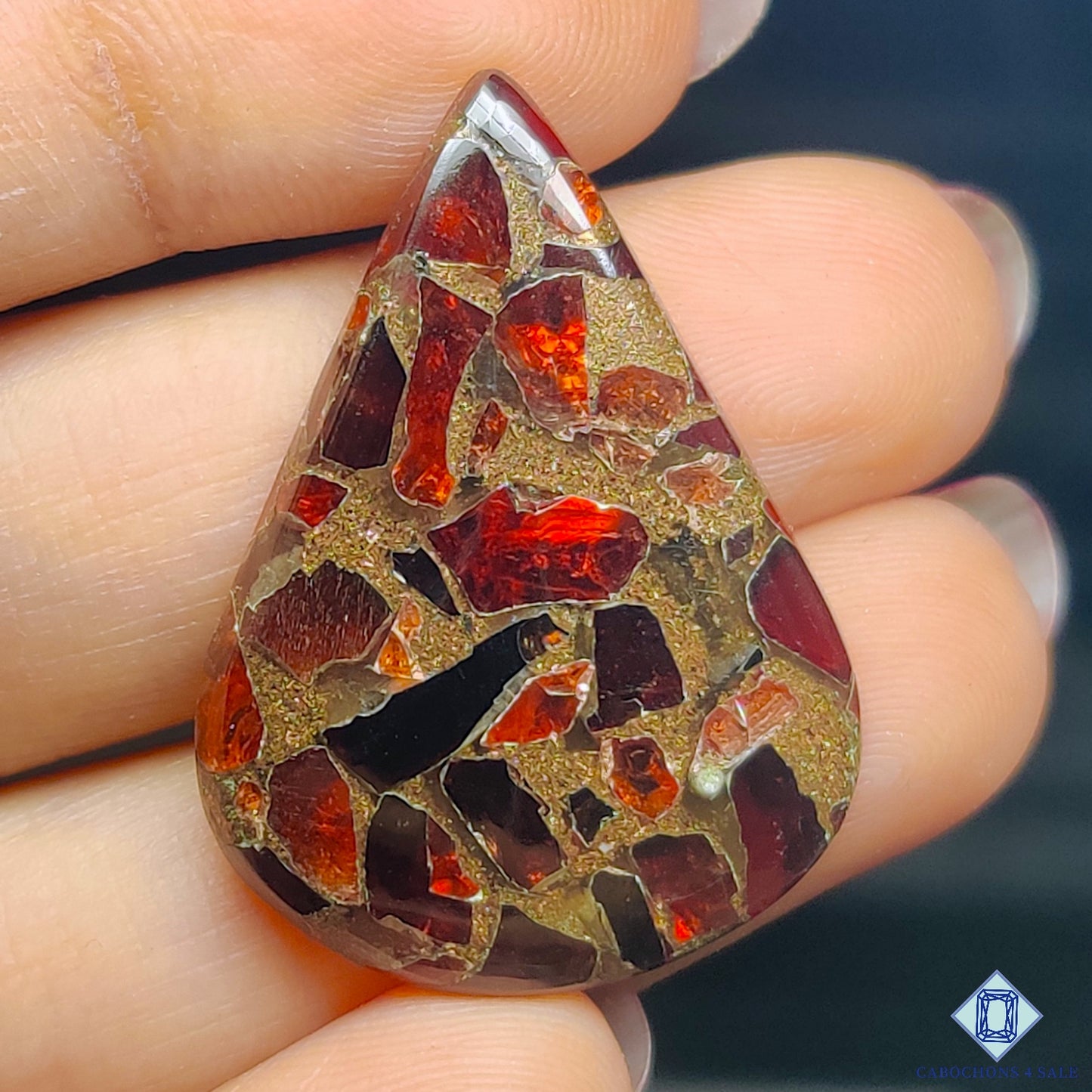 Composite Manmade Garnet