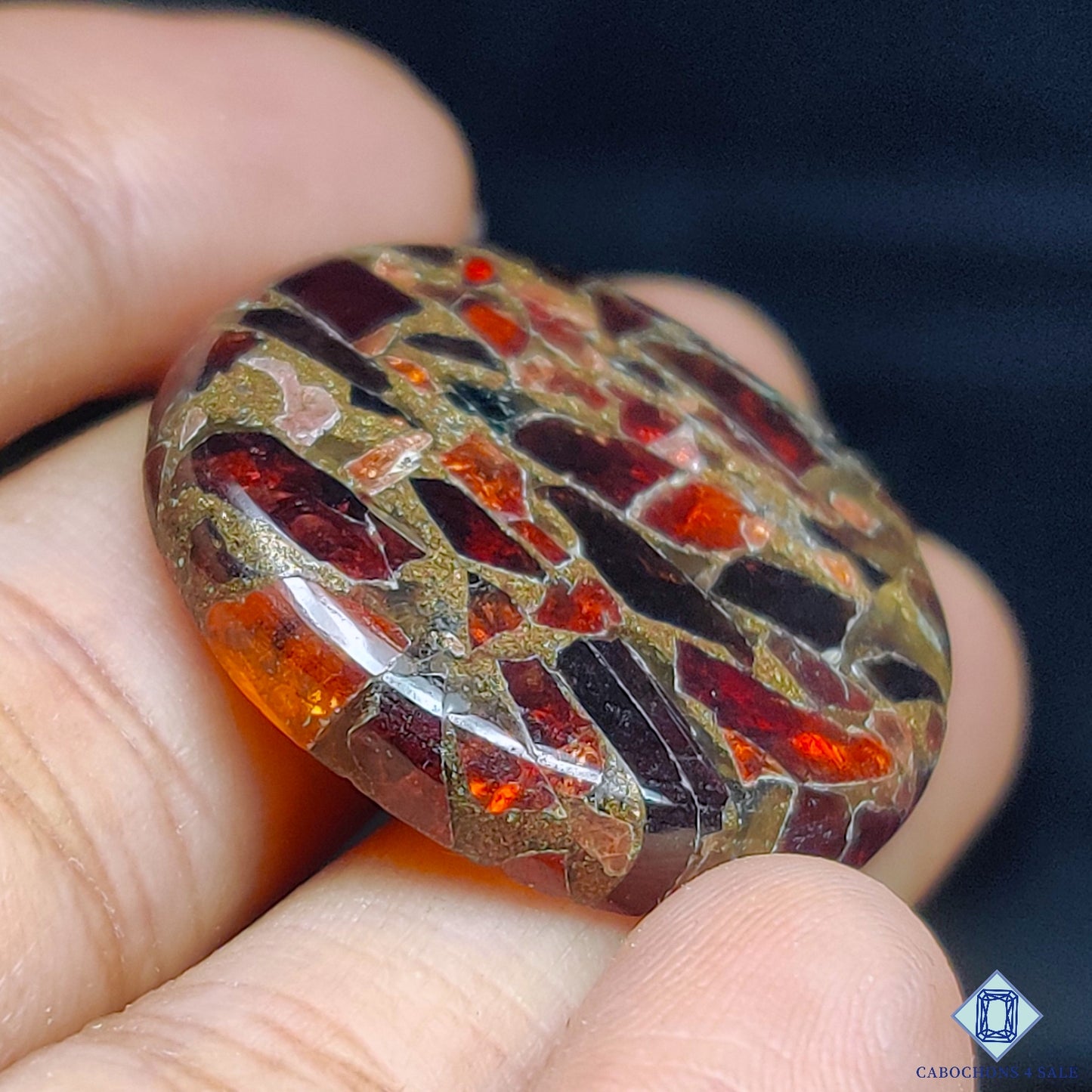 Composite Manmade Garnet