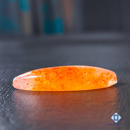 Natural Confetti Sunstone Gemstone Marquise Cabochons 31*10*6mm from Tanzania available for sale