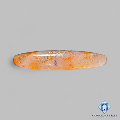 Cabujones de piedra solar de confeti natural, talla marquesa, 30 x 12 x 5 mm, disponibles para la venta.