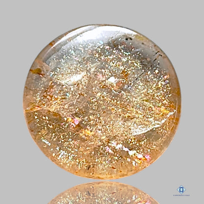 Confetti Sunstone Round Cabochons