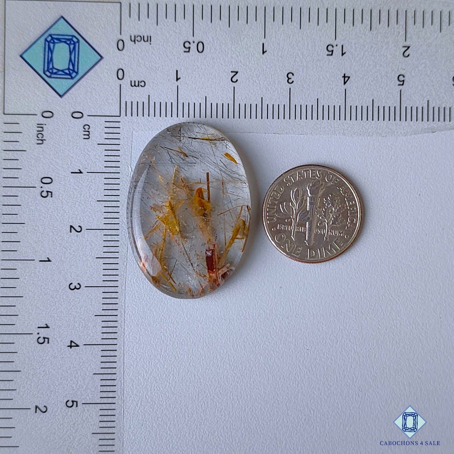 Copper + Black Rutile Quartz