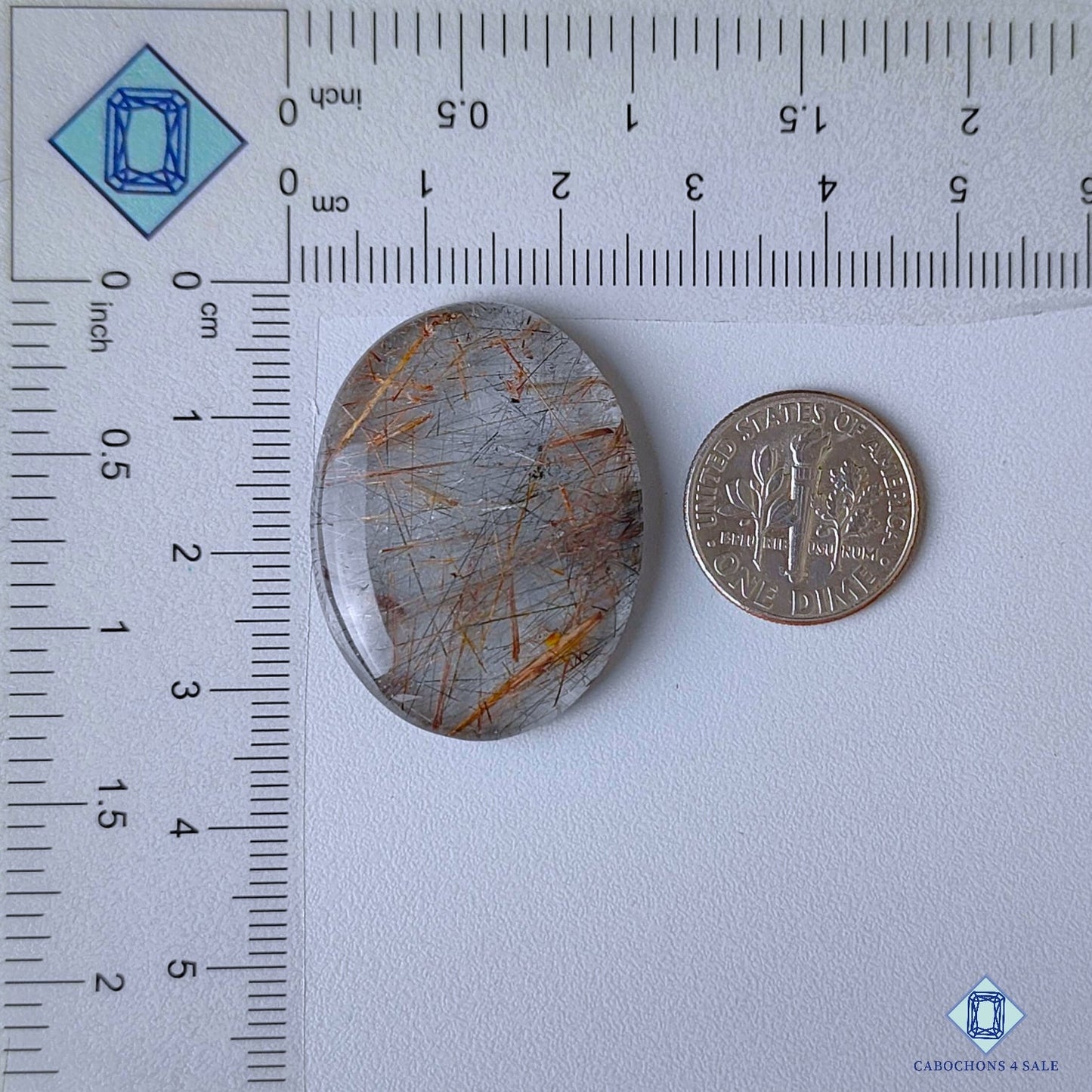 Copper + Black Rutile Quartz