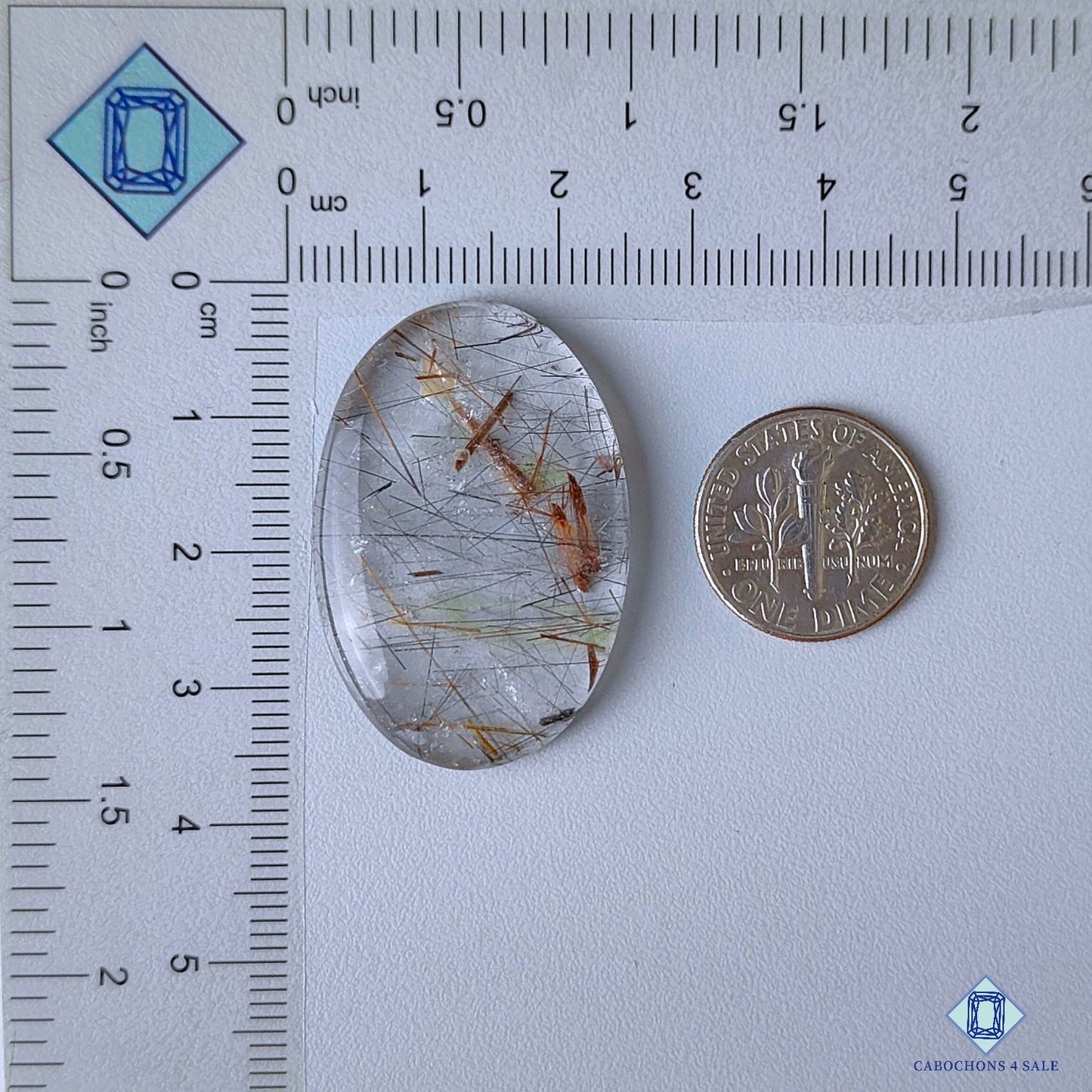 Copper + Black Rutile Quartz