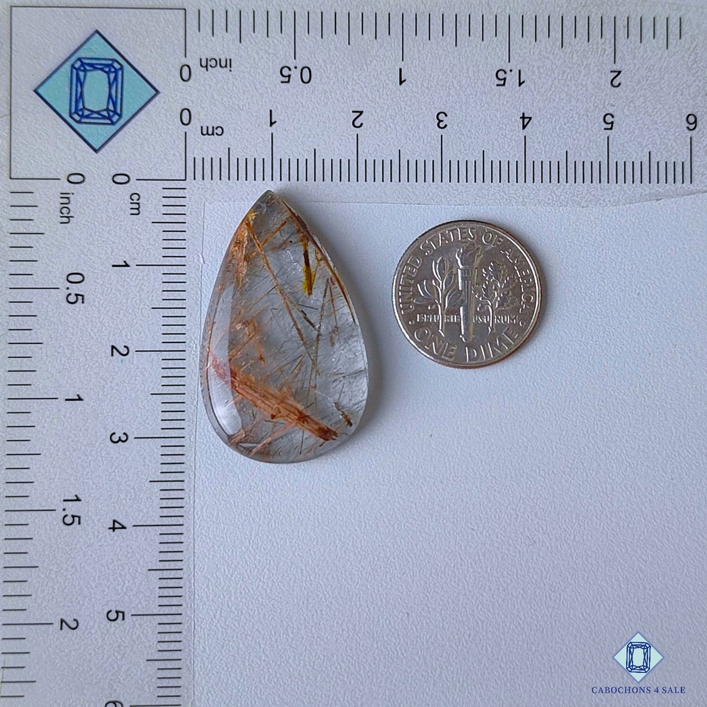 Copper + Black Rutile Quartz