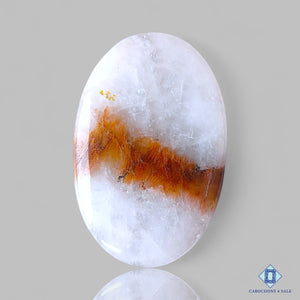 Copper Rutile Quartz Oval Cabochons