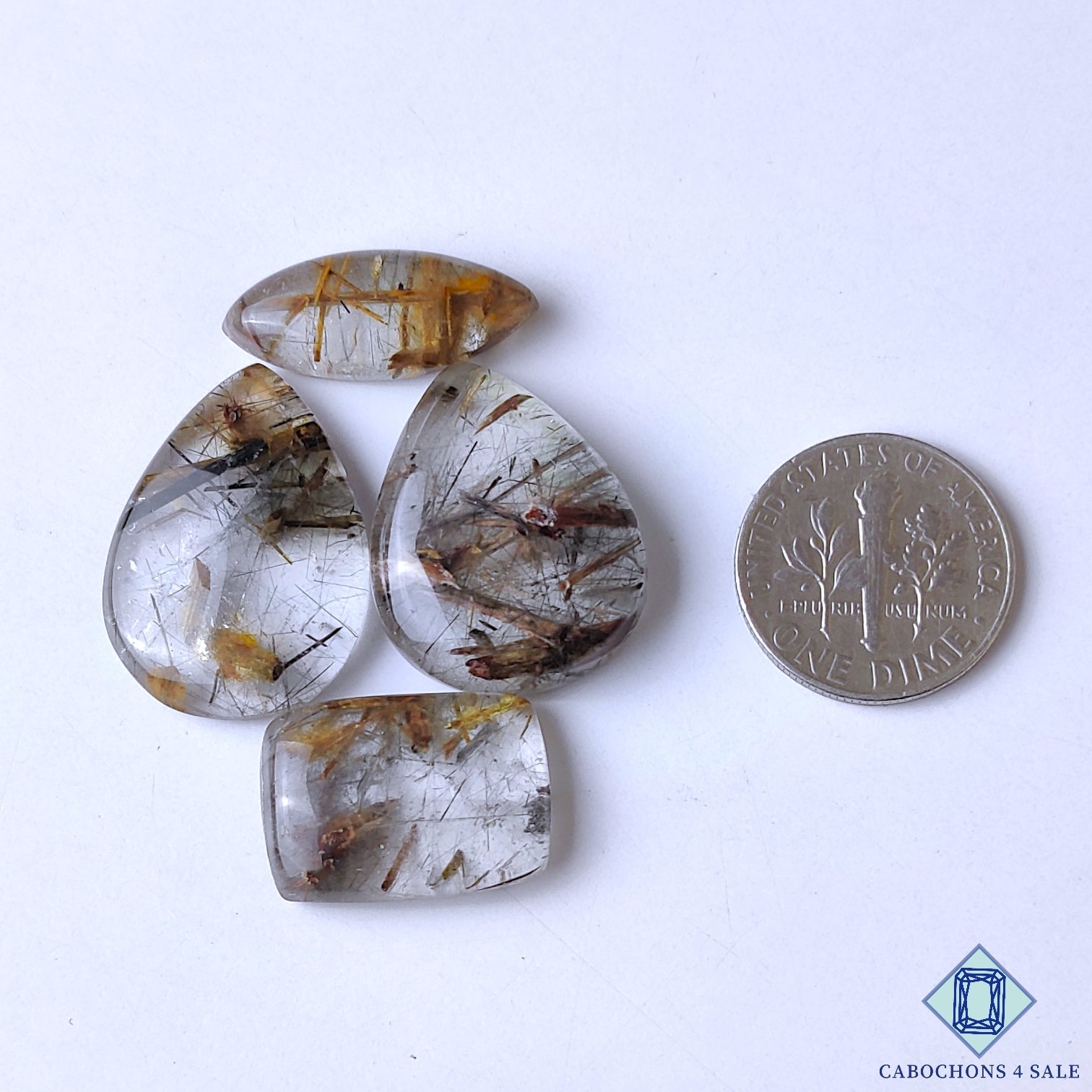 Copper With Black Rutile Quartz