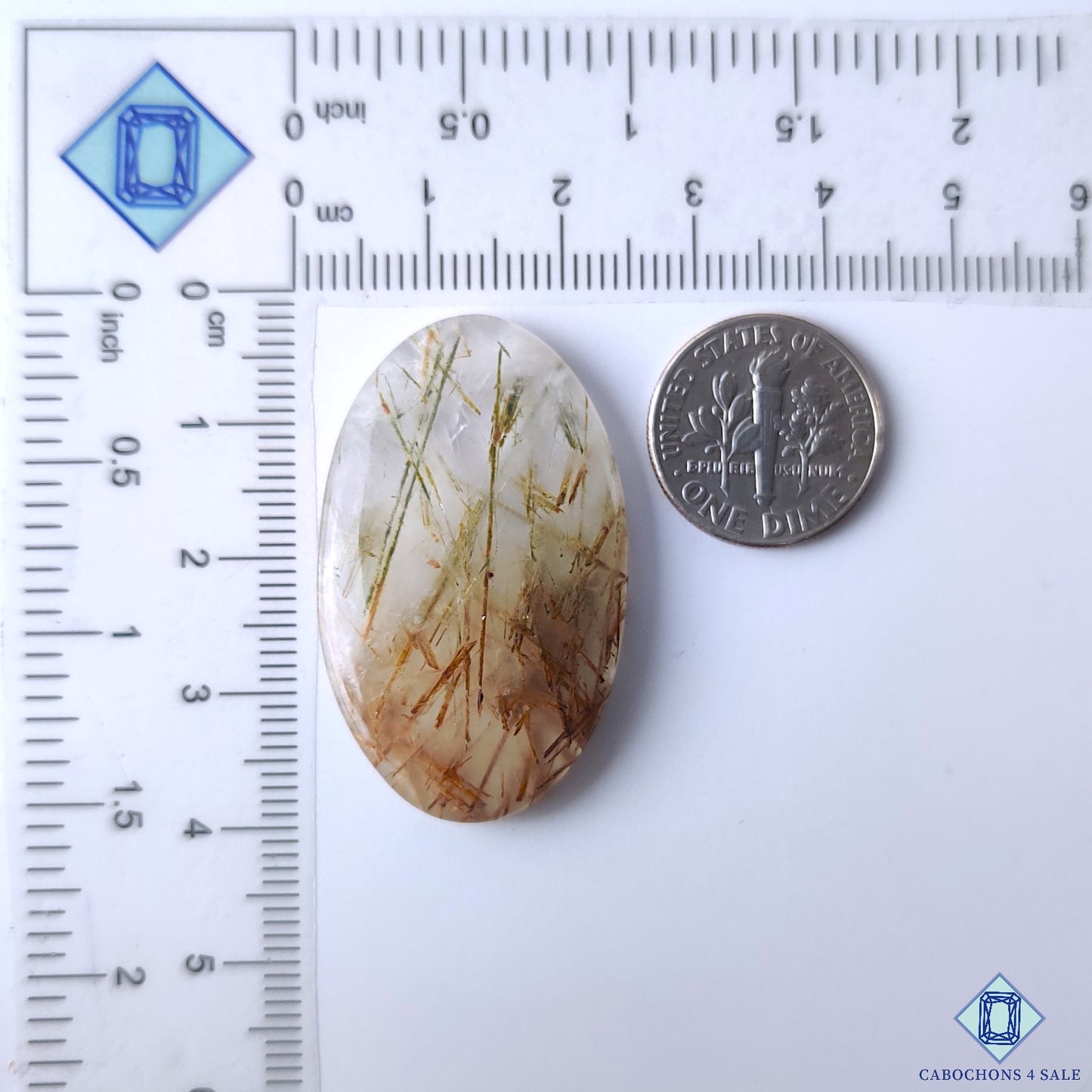 Copper With Green Rutile Quartz